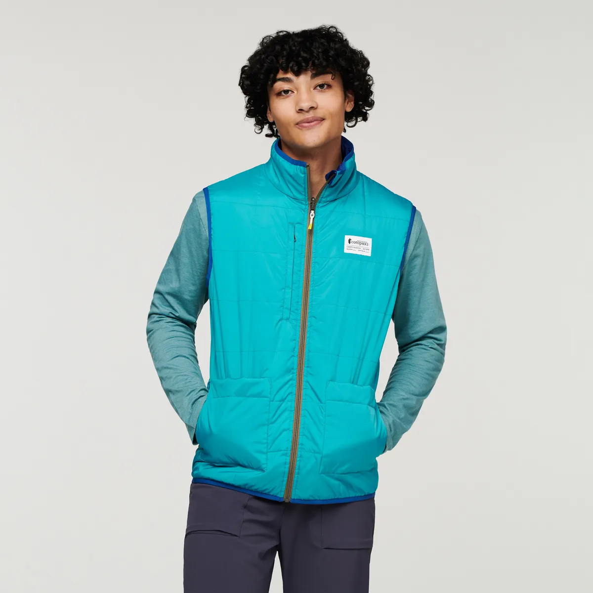 Cotopaxi Teca Cálido Vest gilet homme The Wave réversible