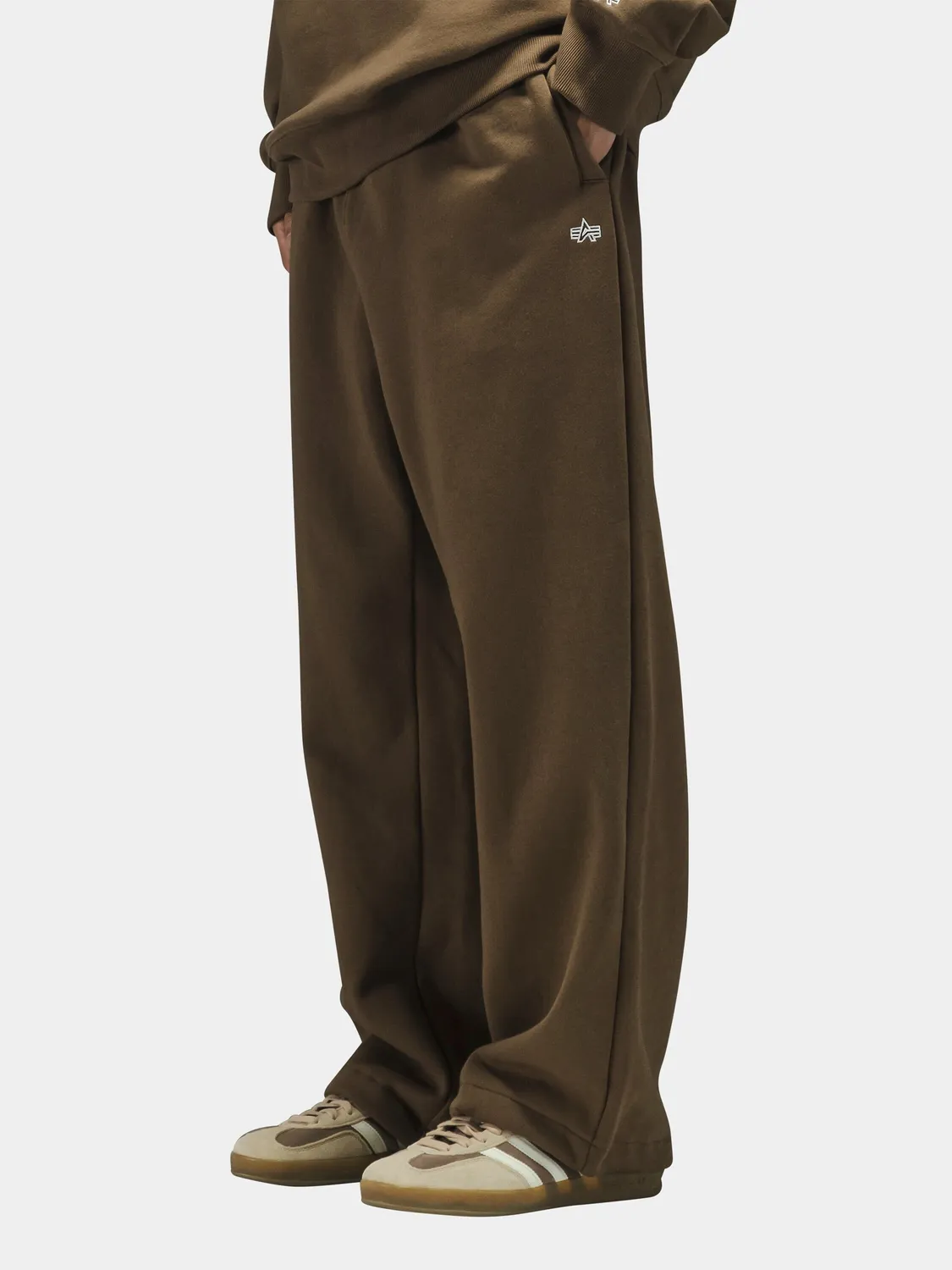 Alpha Industries Essential Jogging Espresso Coton