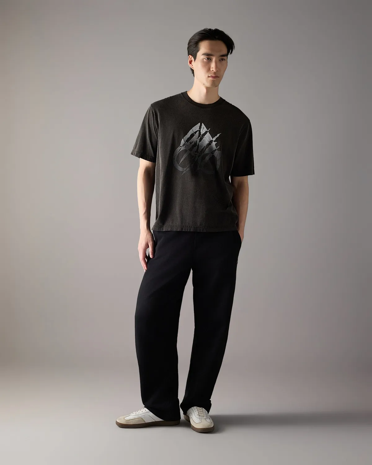 Moose Knuckles Claw t-shirt logo noir
