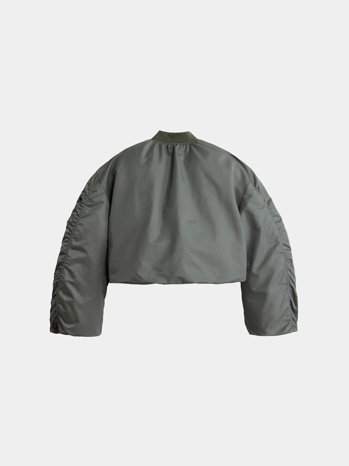 Alpha Industries MA-1 Knit Rib bomber gris femme