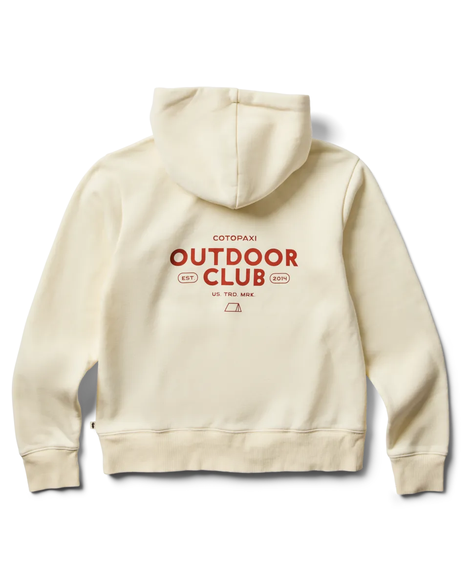 Cotopaxi Outdoor Club Hoodie sweat femme molleton Bone