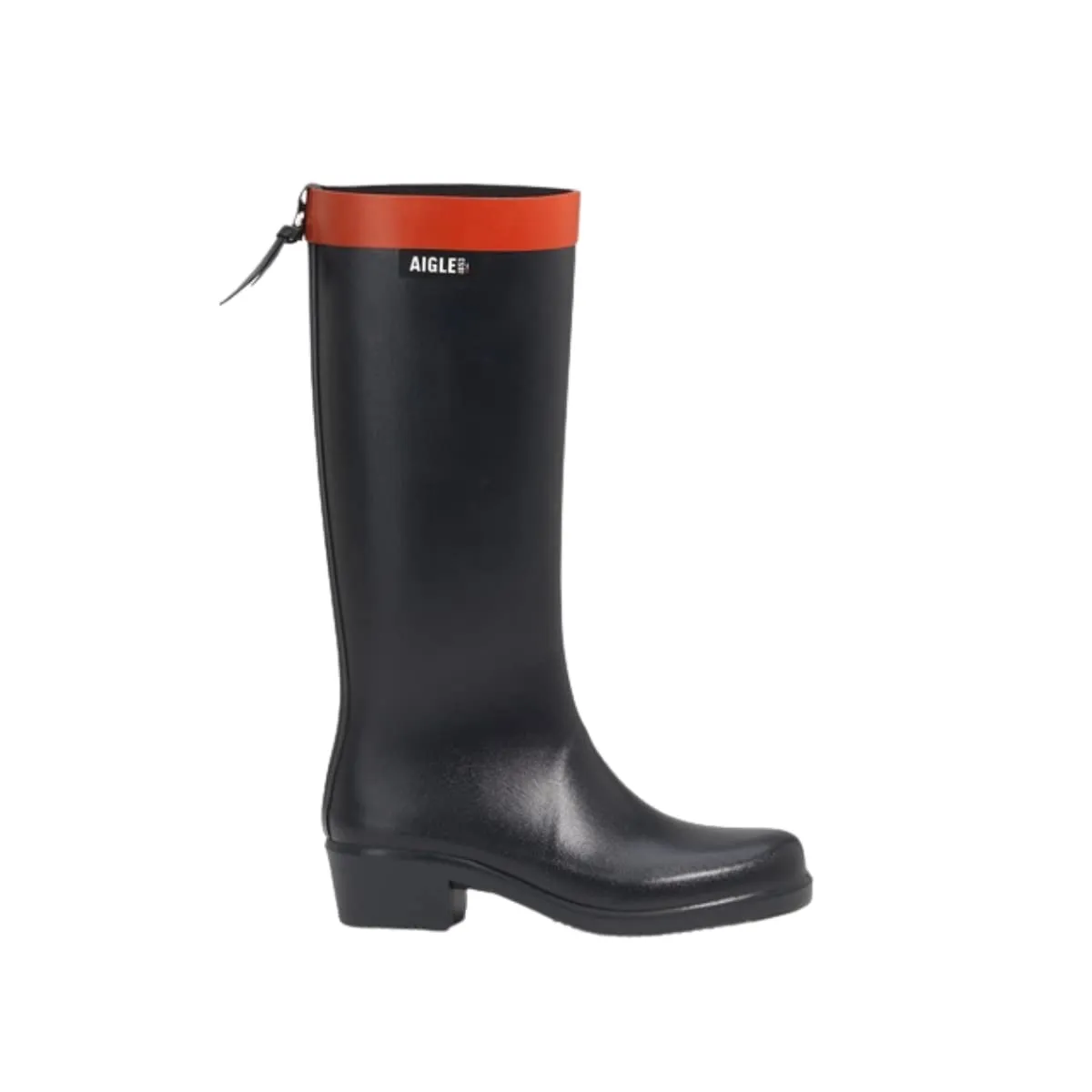 Aigle Myrica botte pluie femme noir caoutchouc