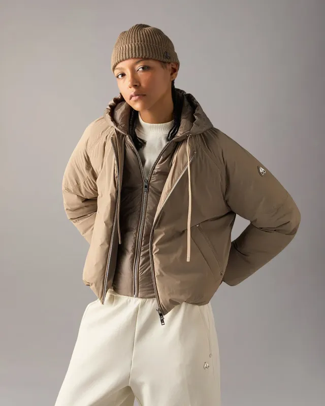 Moose Knuckles Tegan blouson bomber Ashen léger déperlant
