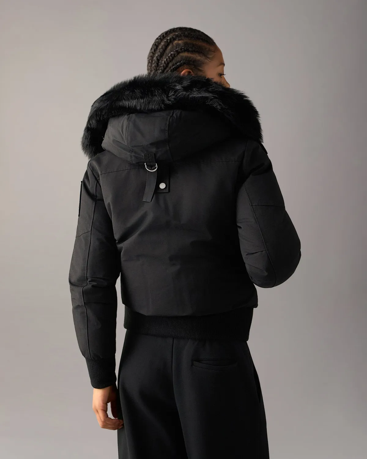 Moose Knuckles Originals Debbie Down Bomber blouson noir duvet