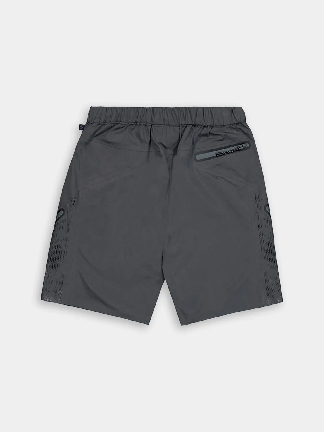 Alpha Industries Laser Cut short technique homme charcoal léger