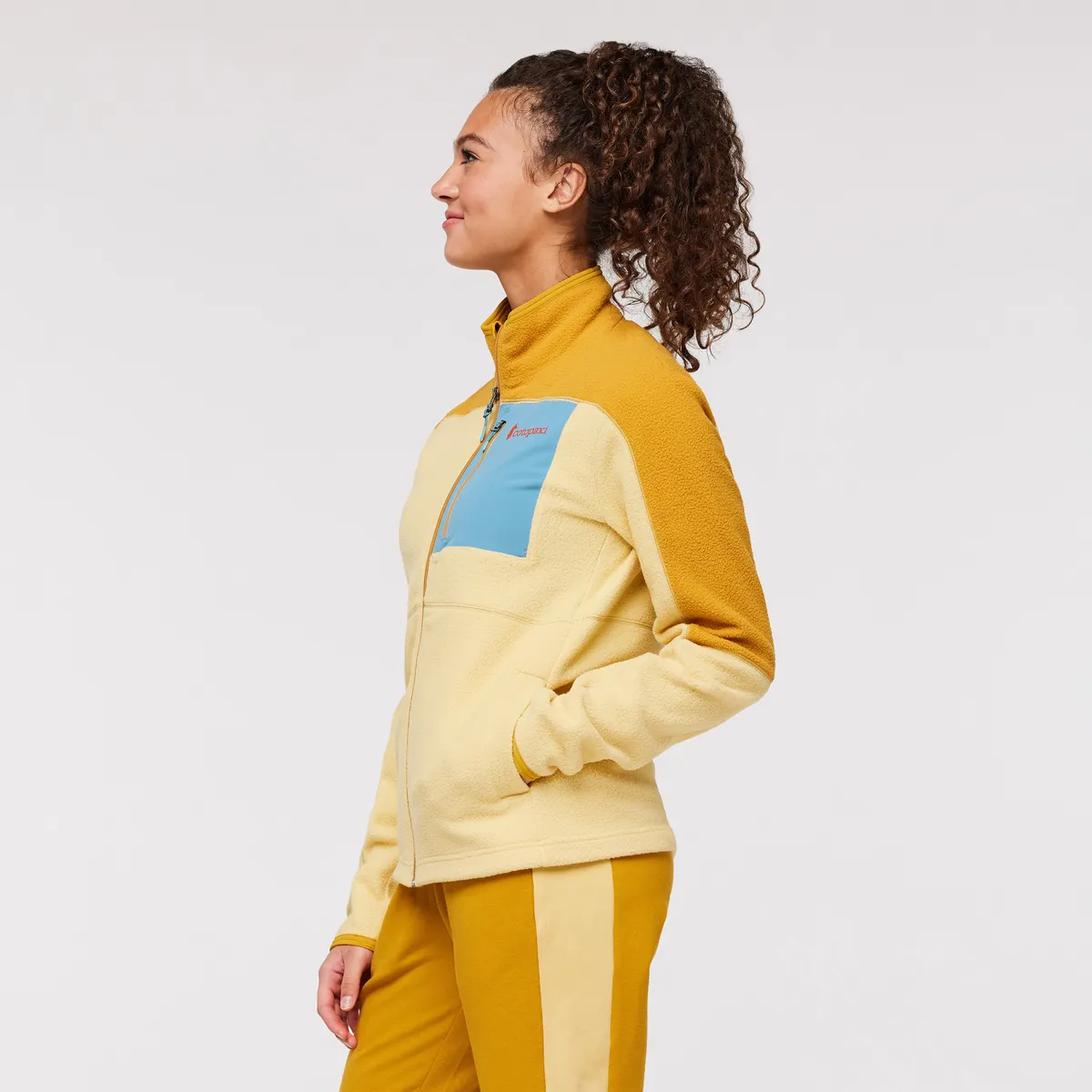 Cotopaxi Abrazo veste polaire femme zippée ambre