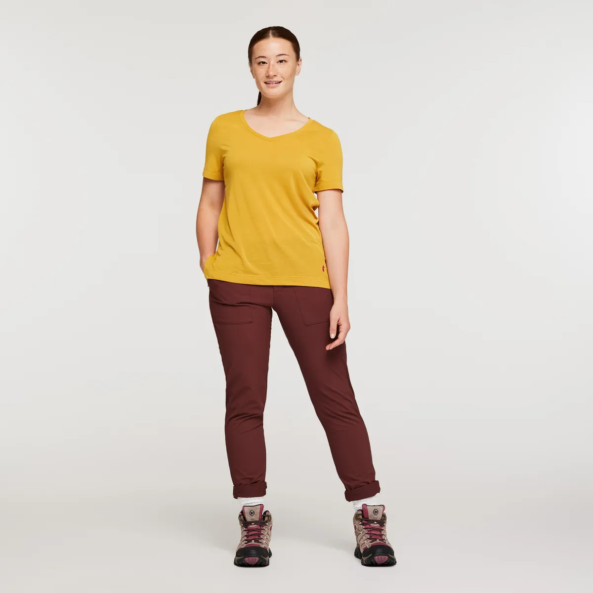 Cotopaxi Paseo Travel tee-shirt femme Maritime anti-odeur