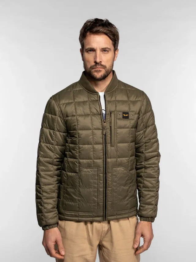 DAYTONA Clarion bomber nylon matelassé kaki léger