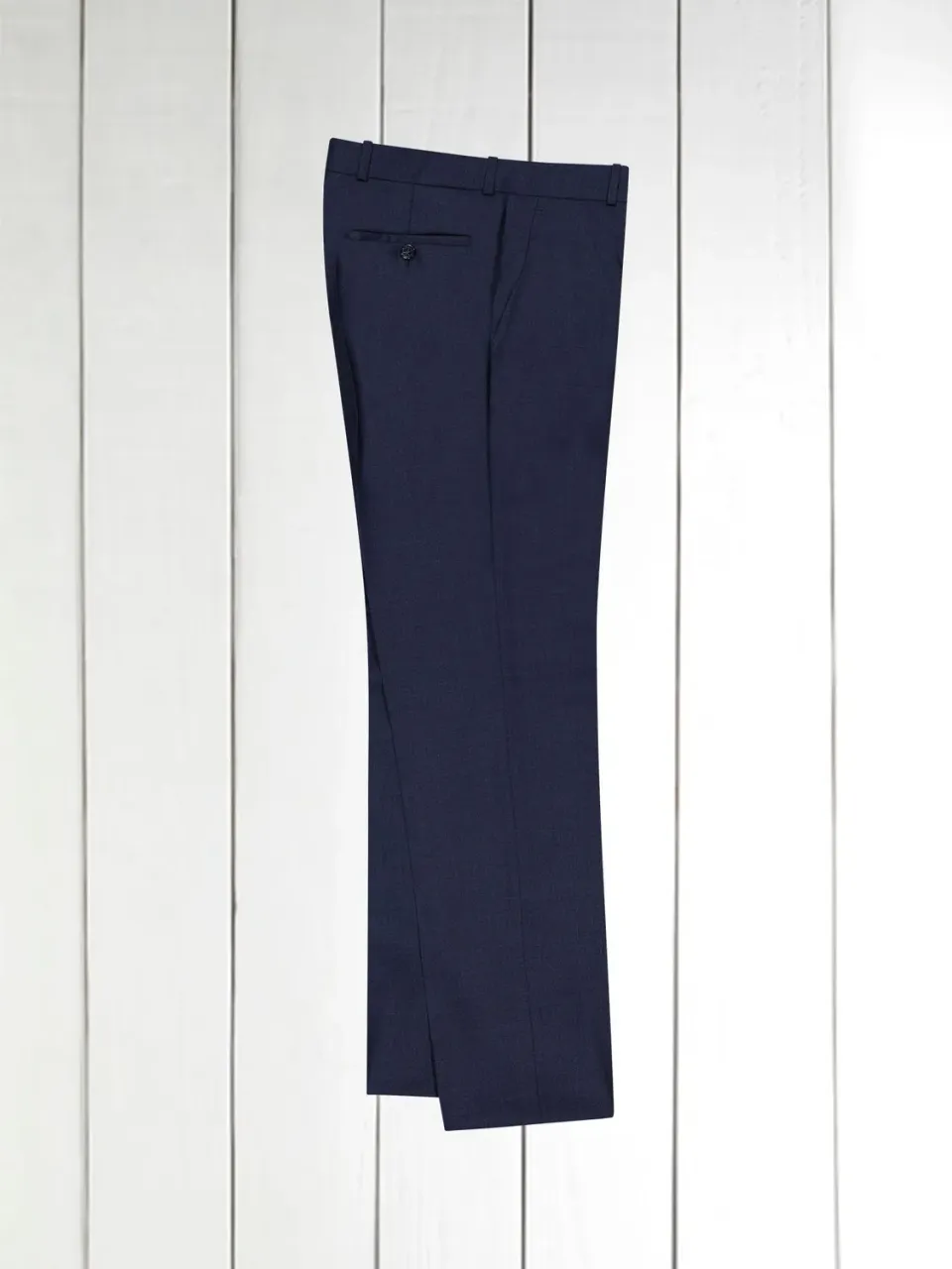 Hollington Siza pantalon laine marine super 130