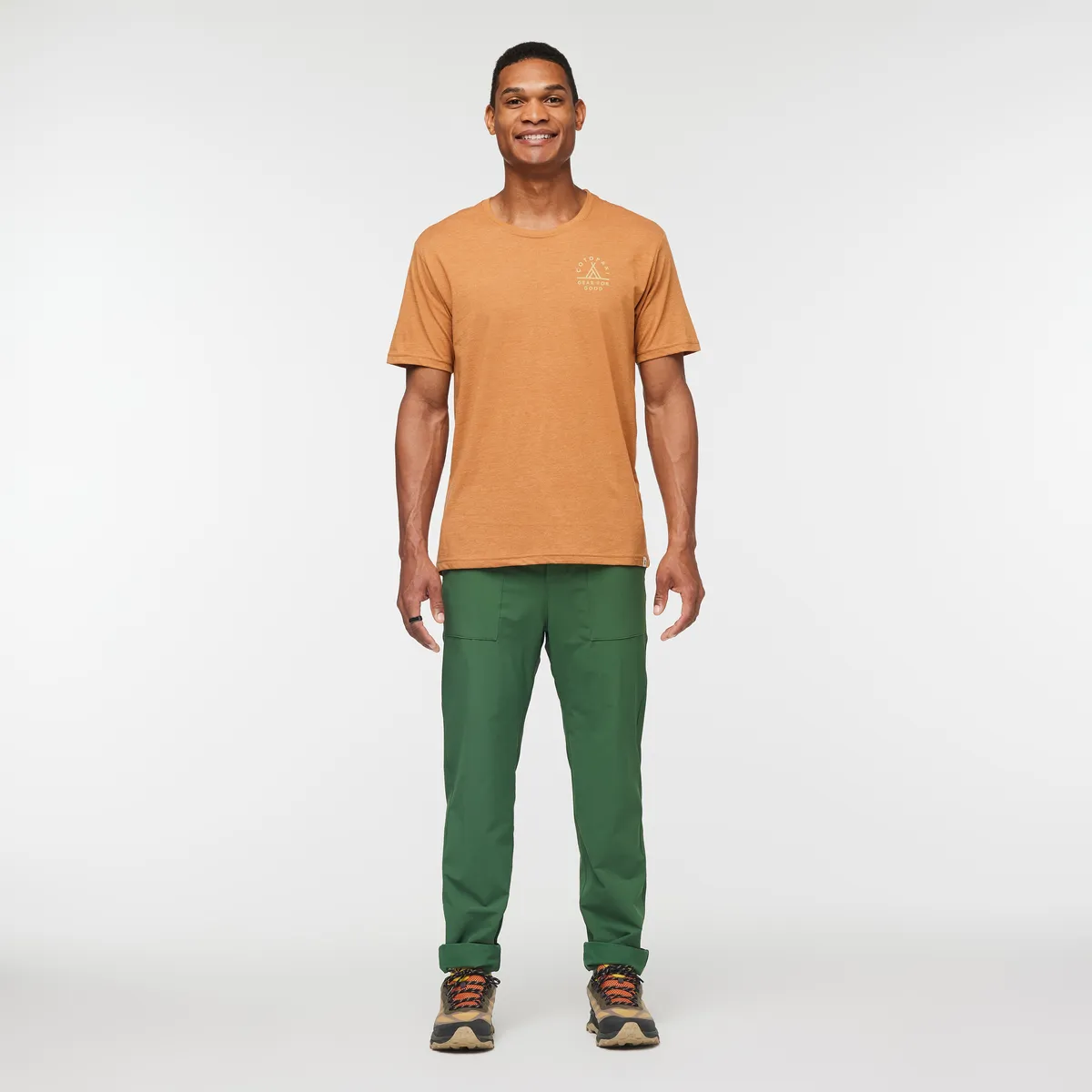 Cotopaxi Llama Map T-Shirt homme Saddle coton doux