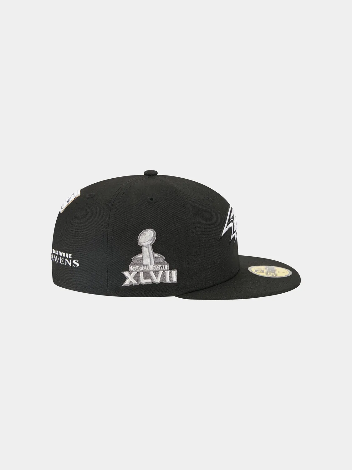 Alpha Industries Ravens 59Fifty casquette fitted noire