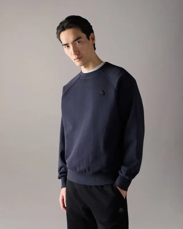 Moose Knuckles Yul sweat col rond ashen