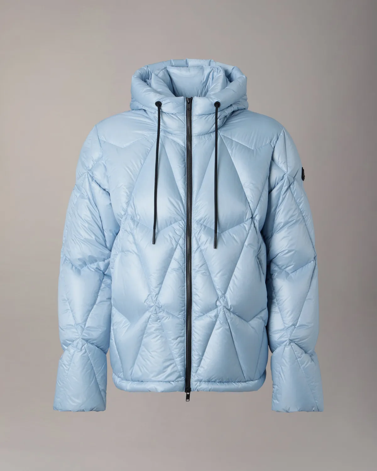 Moose Knuckles Iceberg Quilt Down puffer bleu ice
