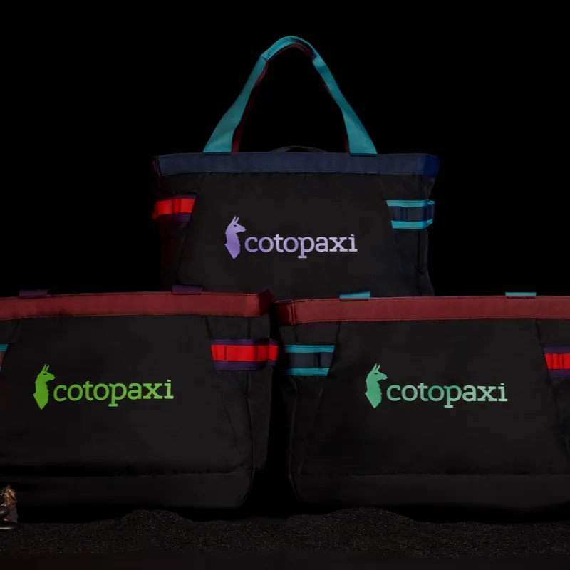 Cotopaxi Allpa 60L sac tote Del Día Dark robuste