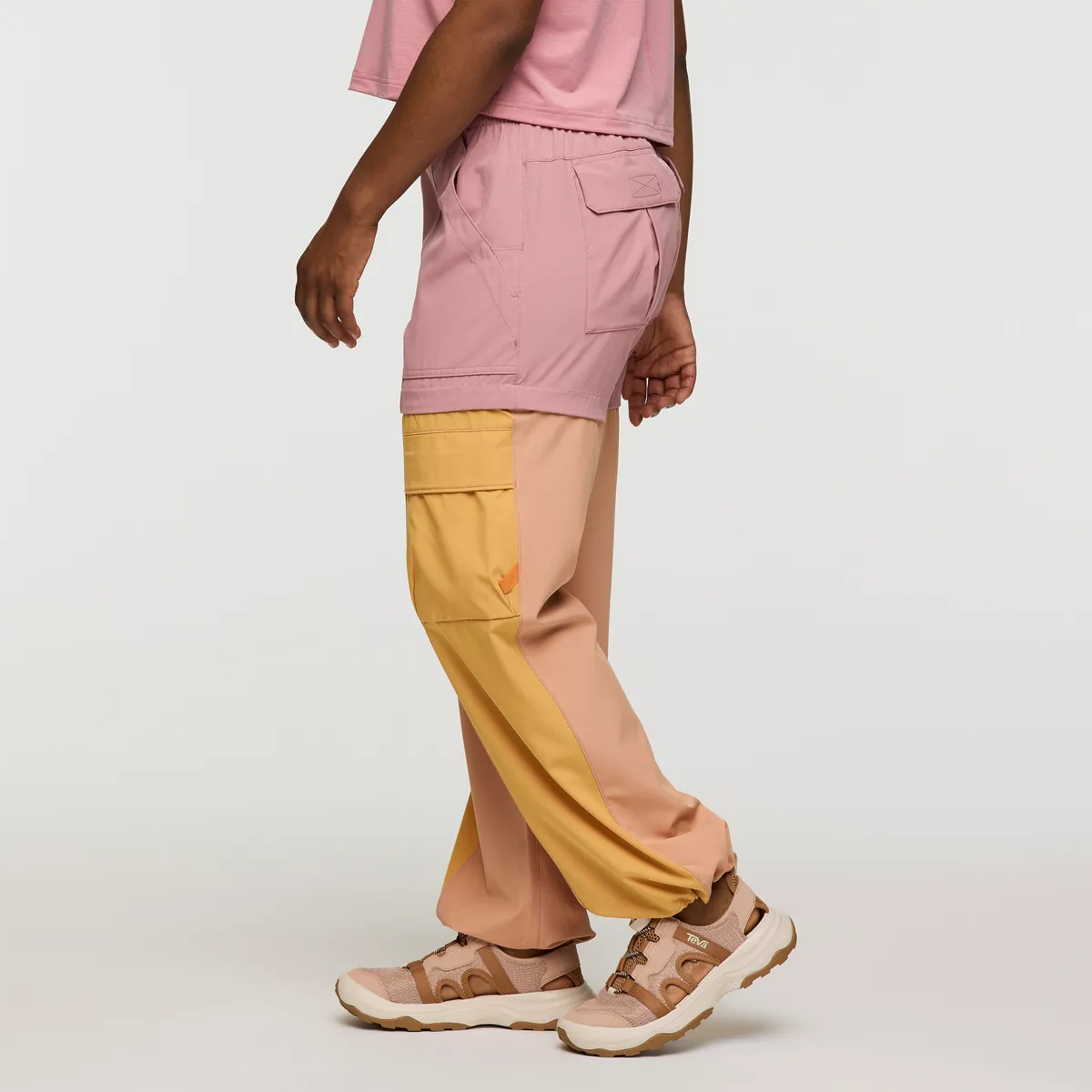 Cotopaxi Losdos pantalon zip-off femme Silver Leaf