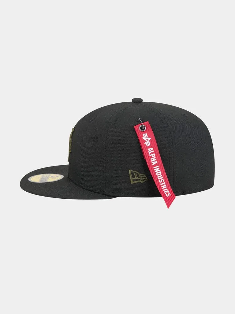 Alpha Industries New York Mets 59Fifty casquette noire