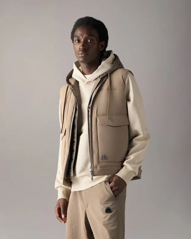 Moose Knuckles Brixton Gilet duvet 800 noir léger