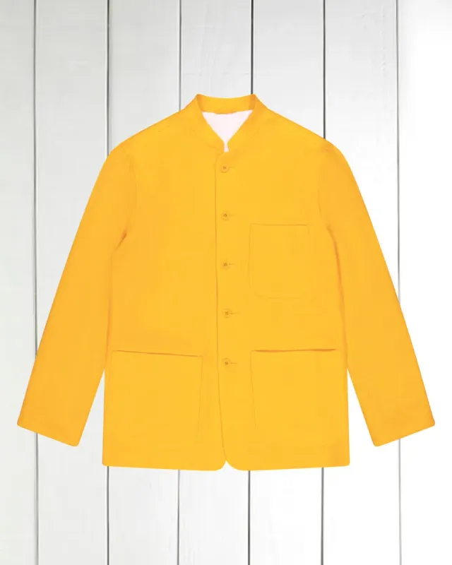 Hollington Tyrol veste lin jaune citron ajustée