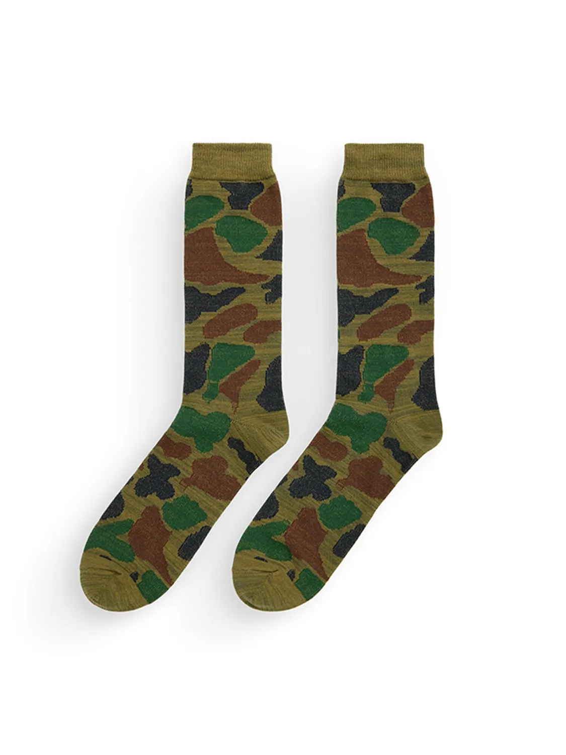 Alpha Industries Anonymous Ism chaussettes camo woodland coton