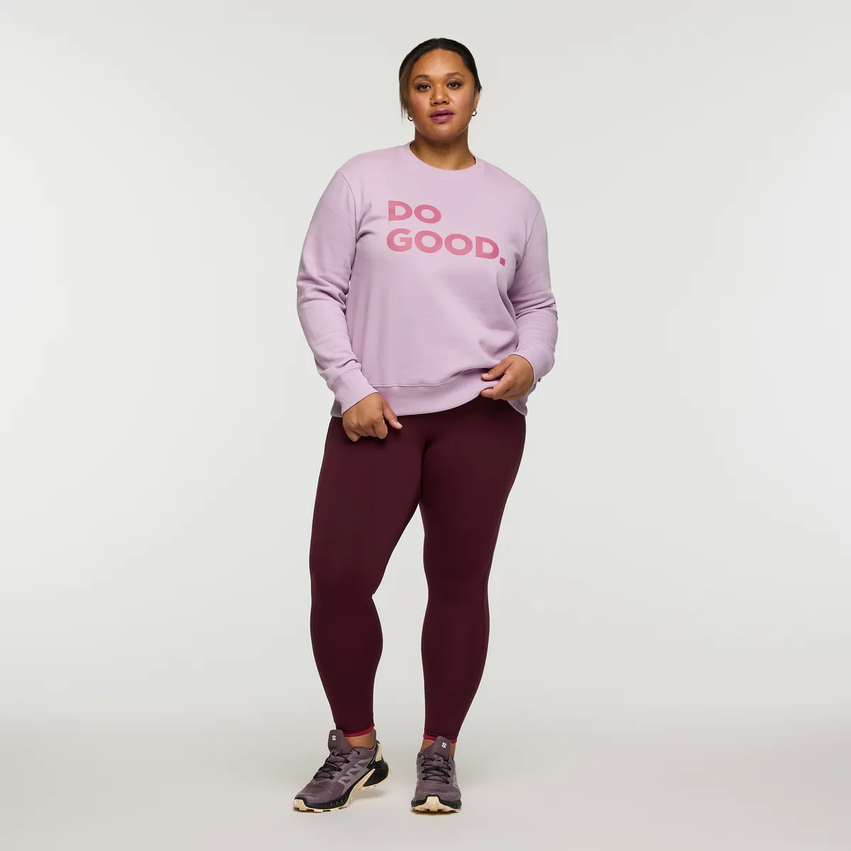 Cotopaxi Do Good Crew sweat femme Bone coton bio