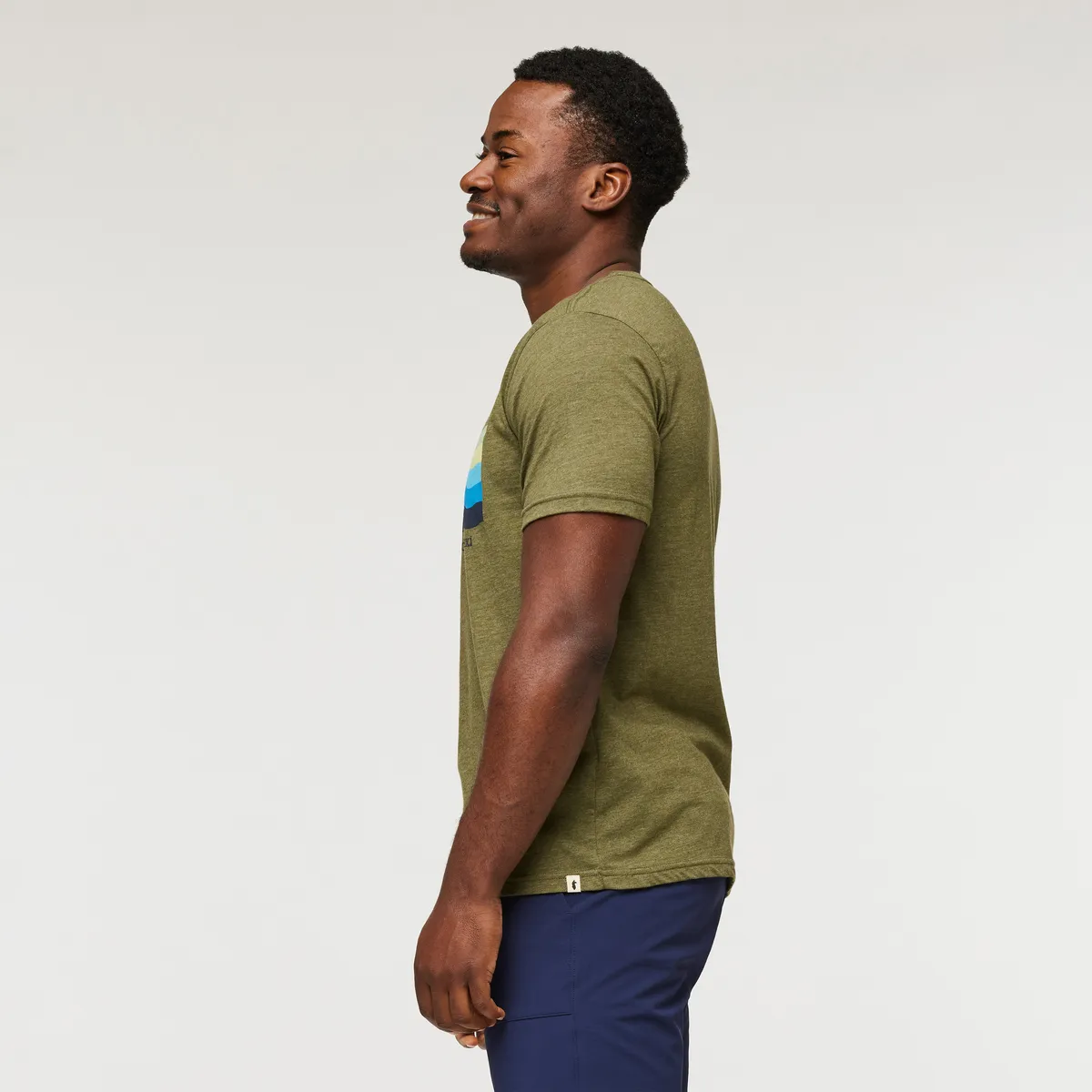 Cotopaxi Disco Wave t-shirt homme Saddle coton