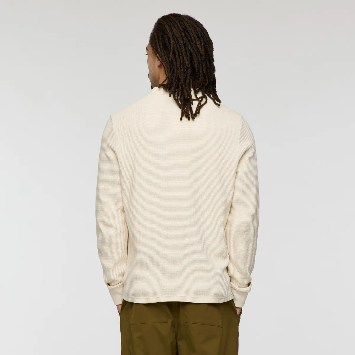 Cotopaxi Atajo henley homme manches longues crème coton