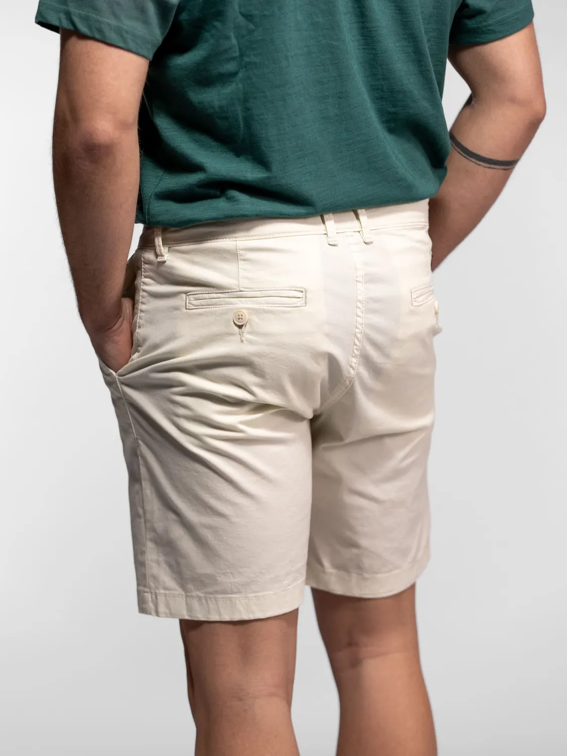 DAYTONA Juneauter short chino homme beige coton