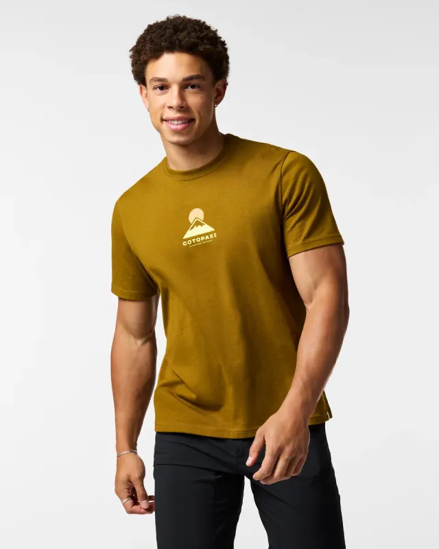 Cotopaxi Mountain t-shirt homme Ocean coton bio