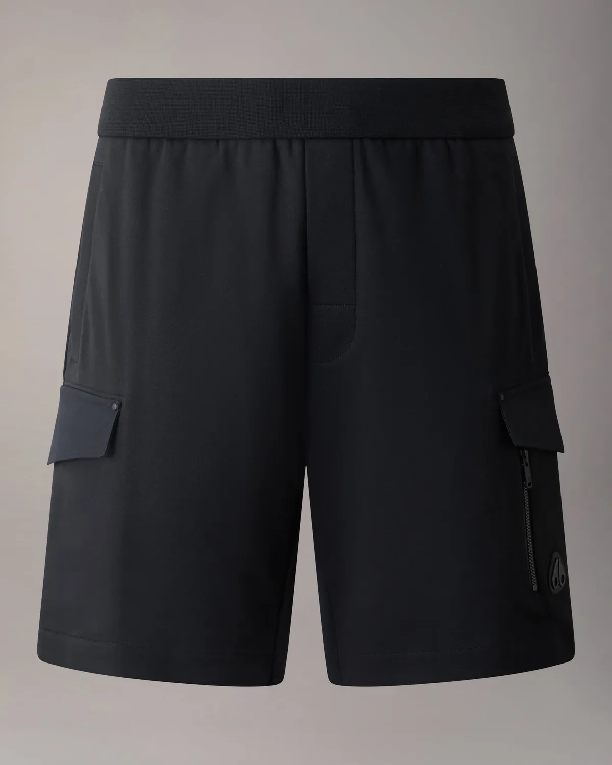 Moose Knuckles Dalon Cargo short homme noir poches cargo