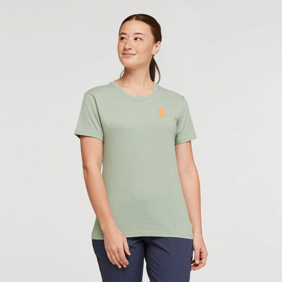 Cotopaxi Happy Day t-shirt femme Nectar M coton doux