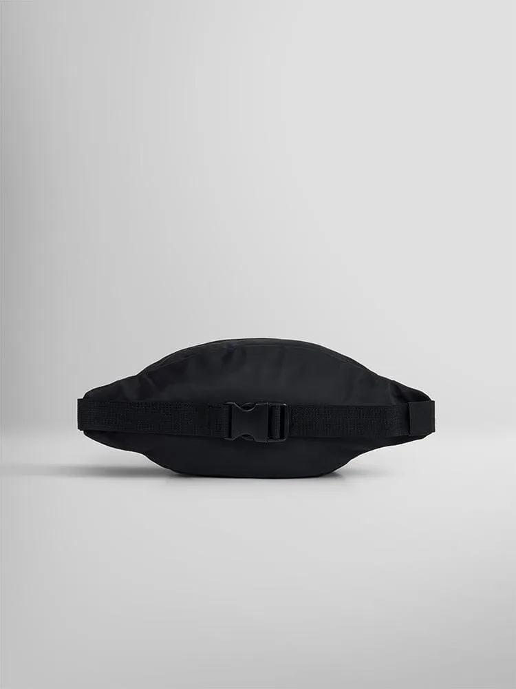 Alpha Industries Crew sac banane noir nylon 4L