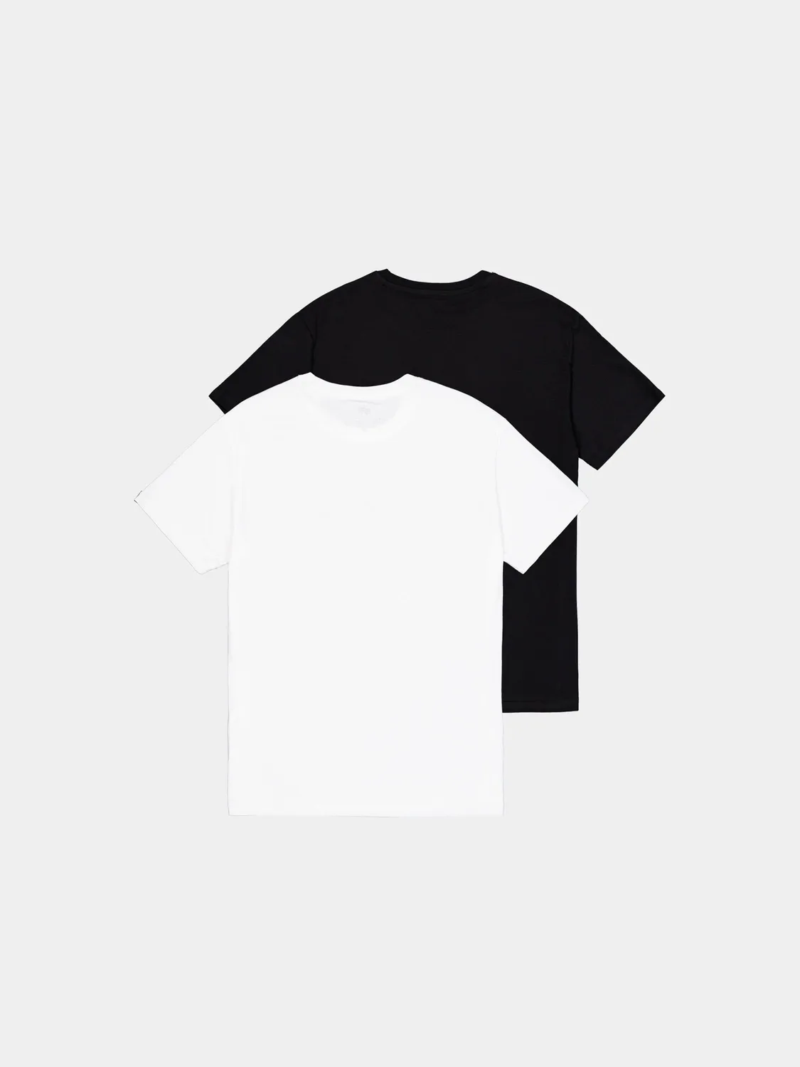Alpha Industries Basic Small Logo t-shirt noir blanc x2
