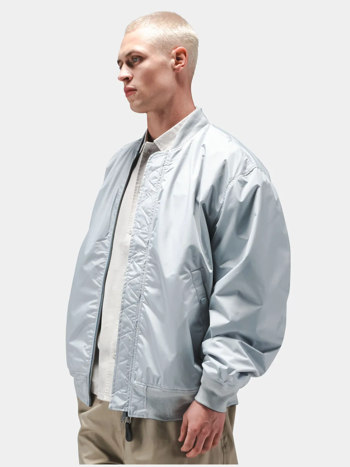Alpha Industries L-2B Oversized blouson bomber denim blue