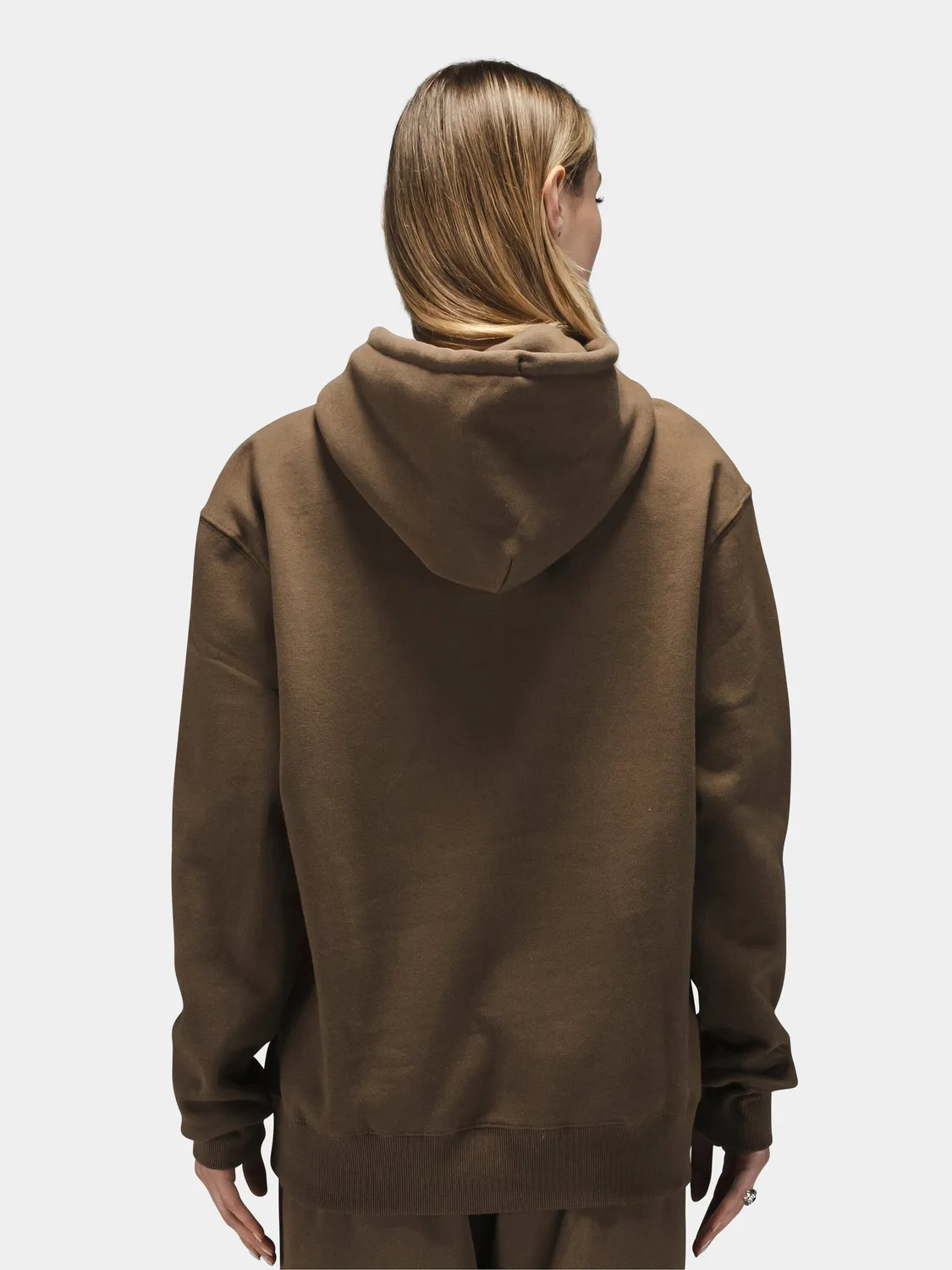 Alpha Industries Essential hoodie espresso coton
