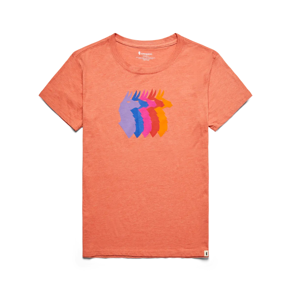 Cotopaxi Llama Sequence T-shirt femme Bone motif lamas