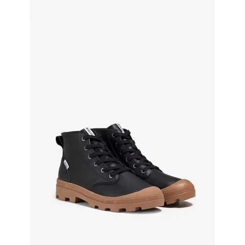 Aigle Tenere City basket homme 40 EU noir cuir grainé