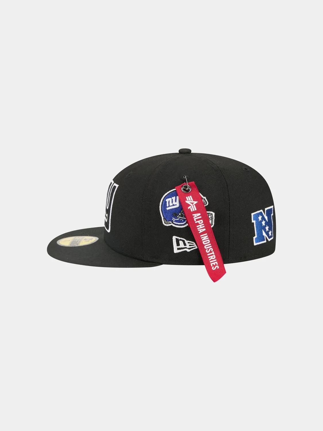 Alpha Industries 59Fifty Giants casquette fitted noir