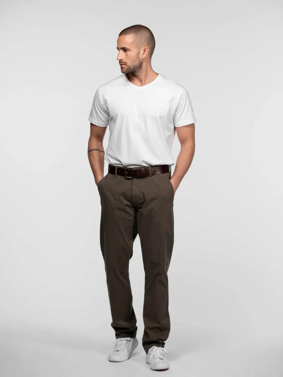 Daytona Briny pantalon chino homme Navy stretch