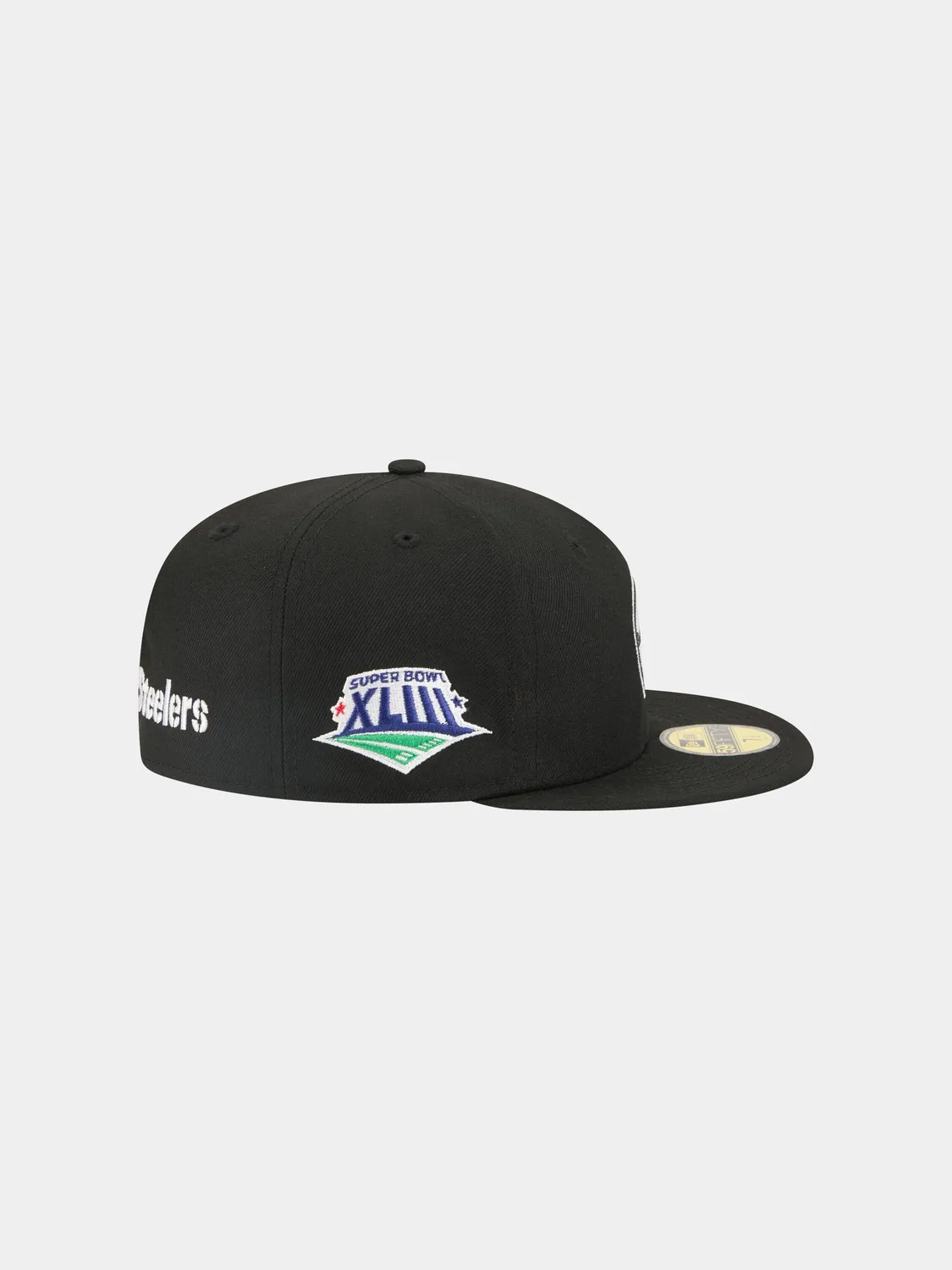 Steelers x Alpha x New Era 59Fifty casquette fitted noire
