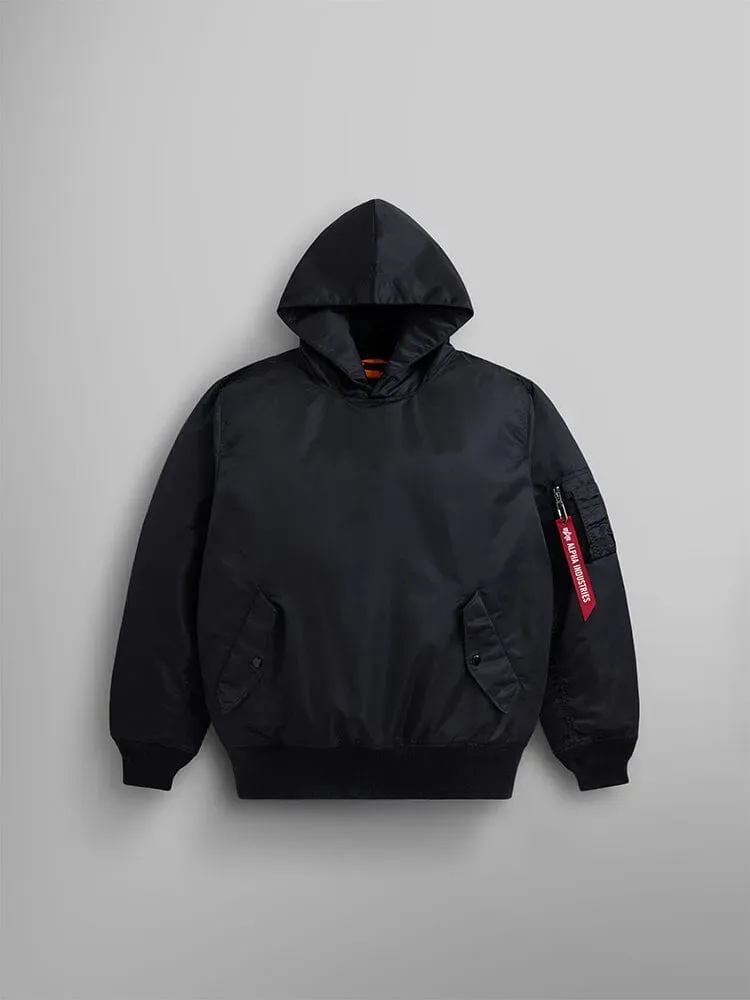 Alpha Industries MA-1 Pull-Over sweat capuche noir déperlant