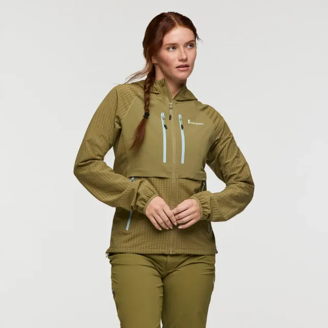 Cotopaxi Yermo veste femme Moss softshell capuche