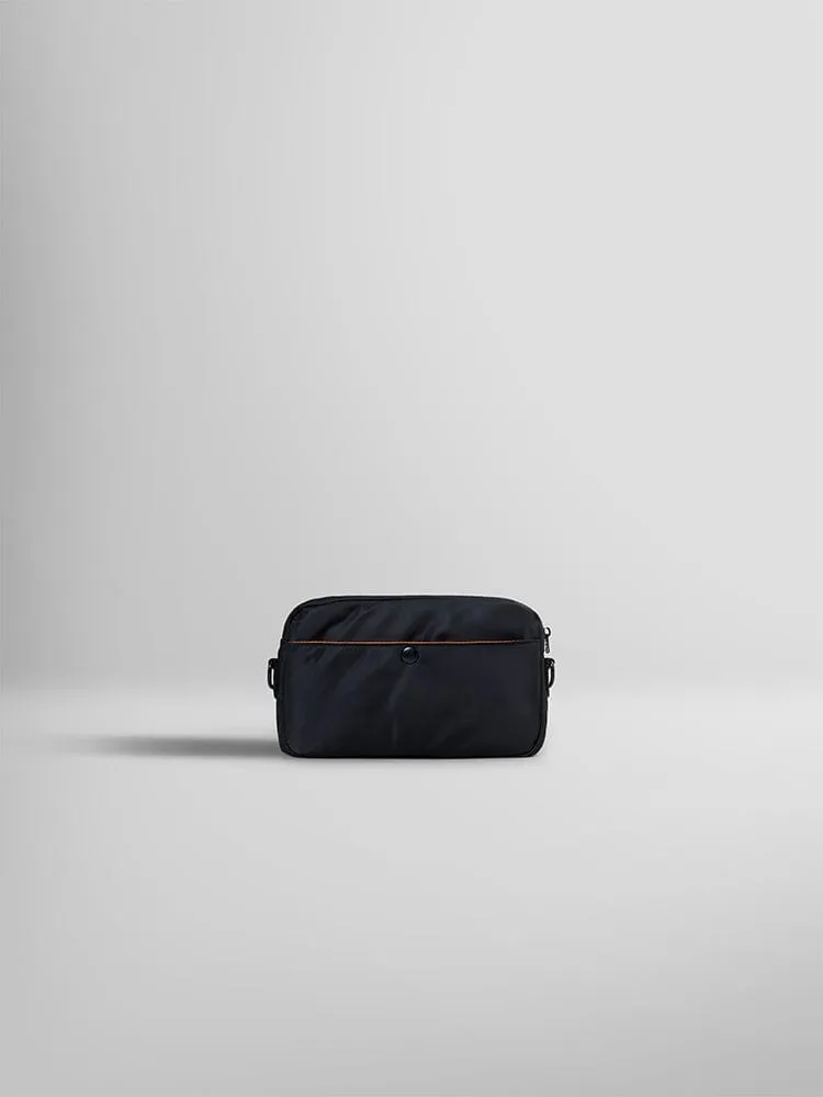 Alpha Industries Nylon Messenger Sacoche noire 4,3 L