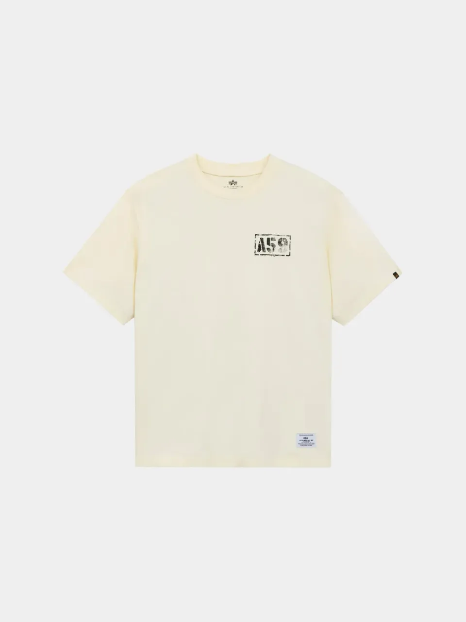 Alpha Industries Sealift t-shirt Eggnog battlewash coton