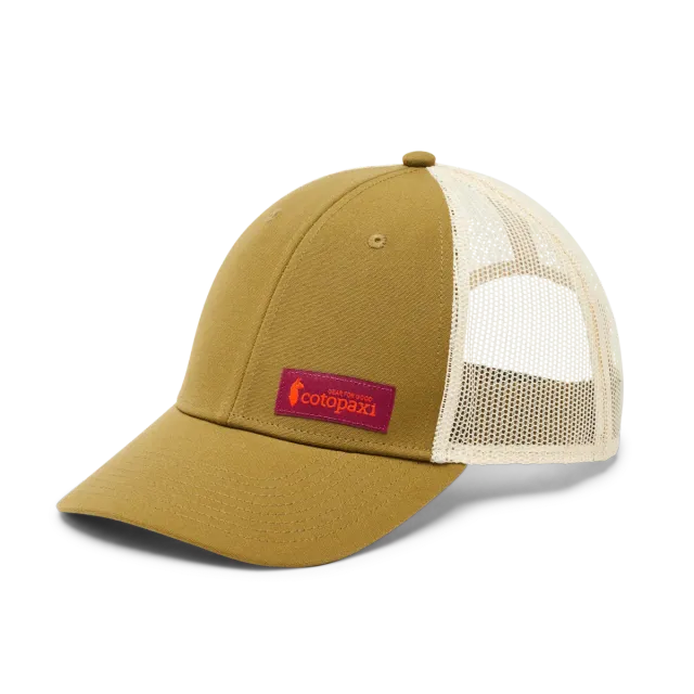 Cotopaxi Trucker Hat casquette Oak filet respirant