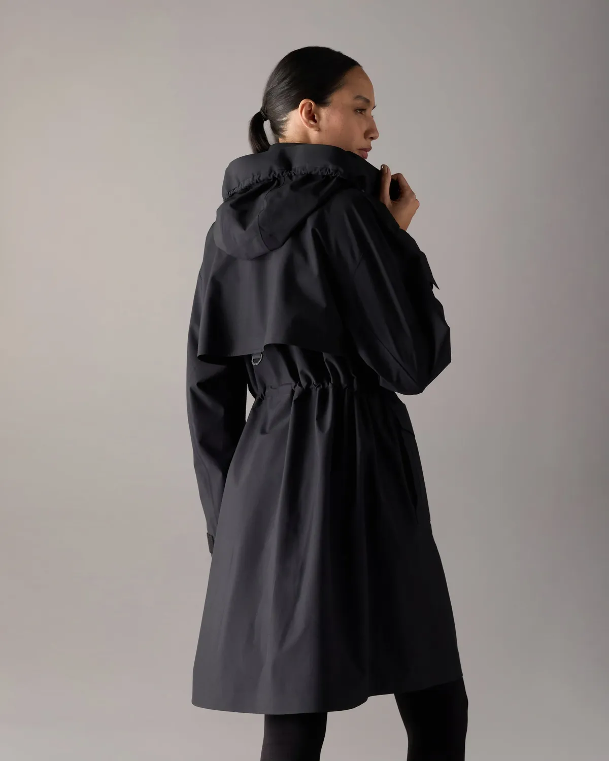 Moose Knuckles Laurier parka pluie noir femme