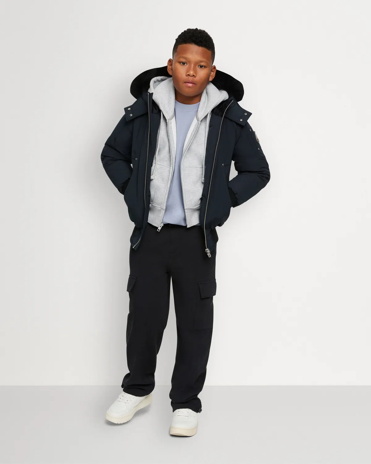 Moose Knuckles Originals Bomber Enfant doudoune duvet chaud
