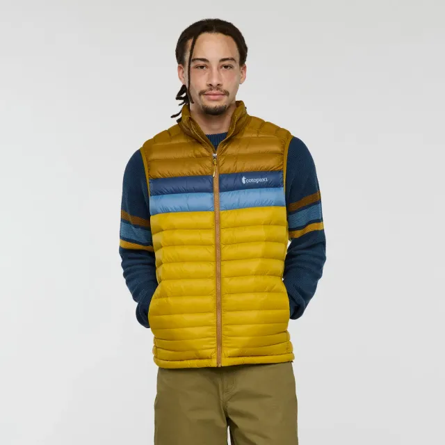 Cotopaxi Fuego gilet homme duvet Carbon Stripes chaud
