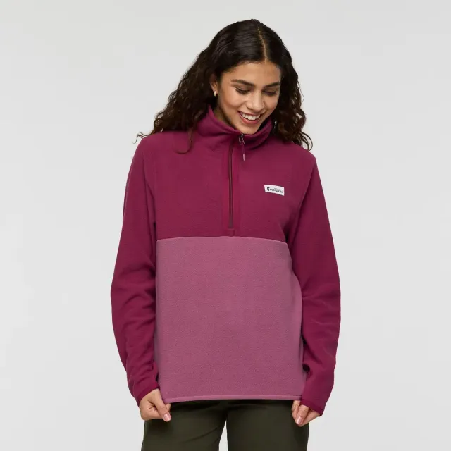 Cotopaxi Amado Fleece Pullover polaire femme Fjord demi-zip