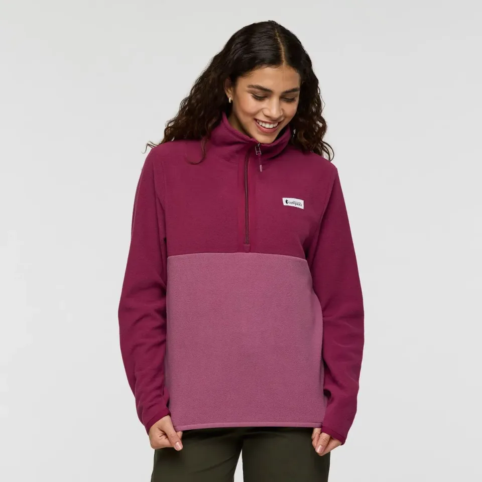 Cotopaxi Amado Fleece Pullover polaire femme Fjord demi-zip
