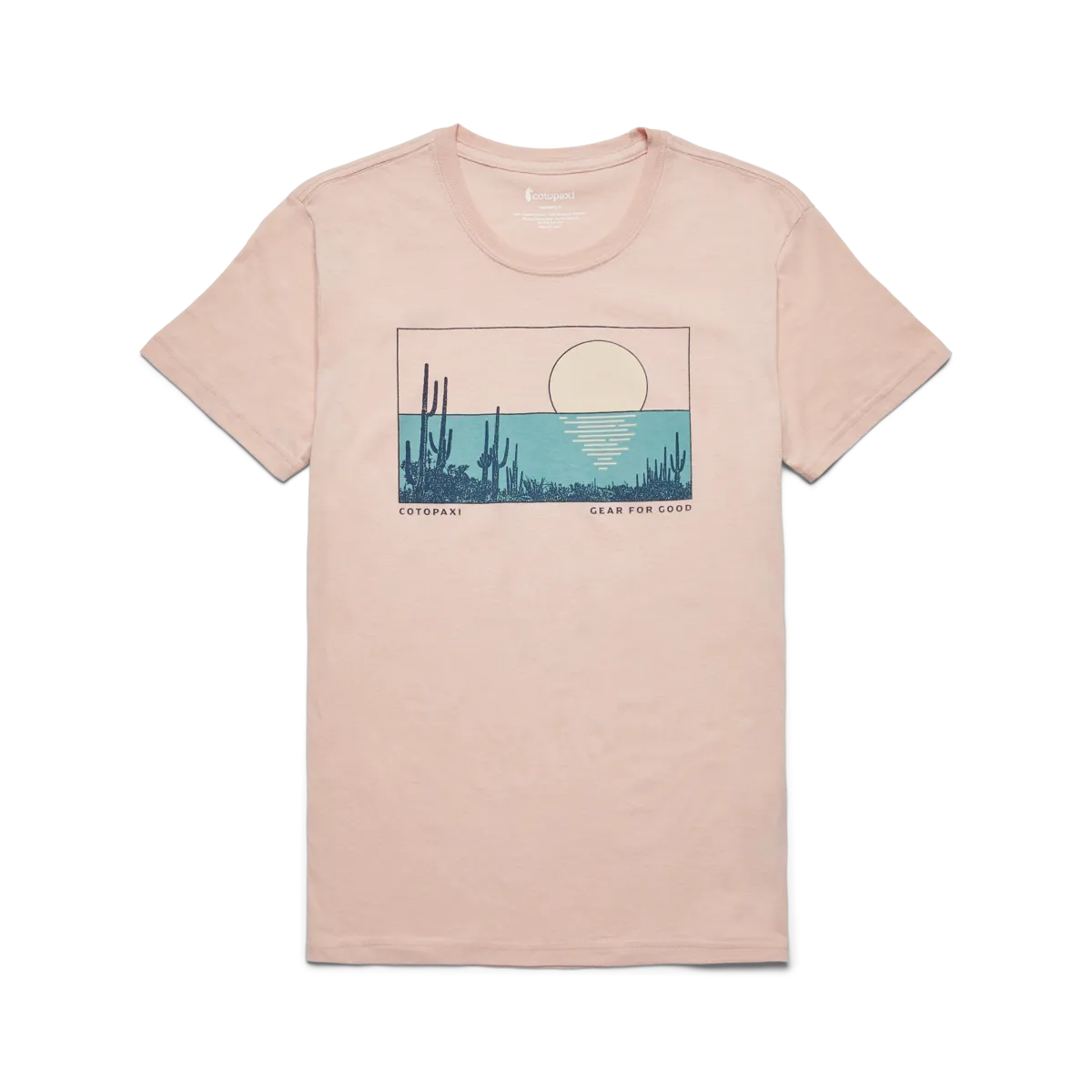 Cotopaxi Desert View t-shirt femme Sand coton équité